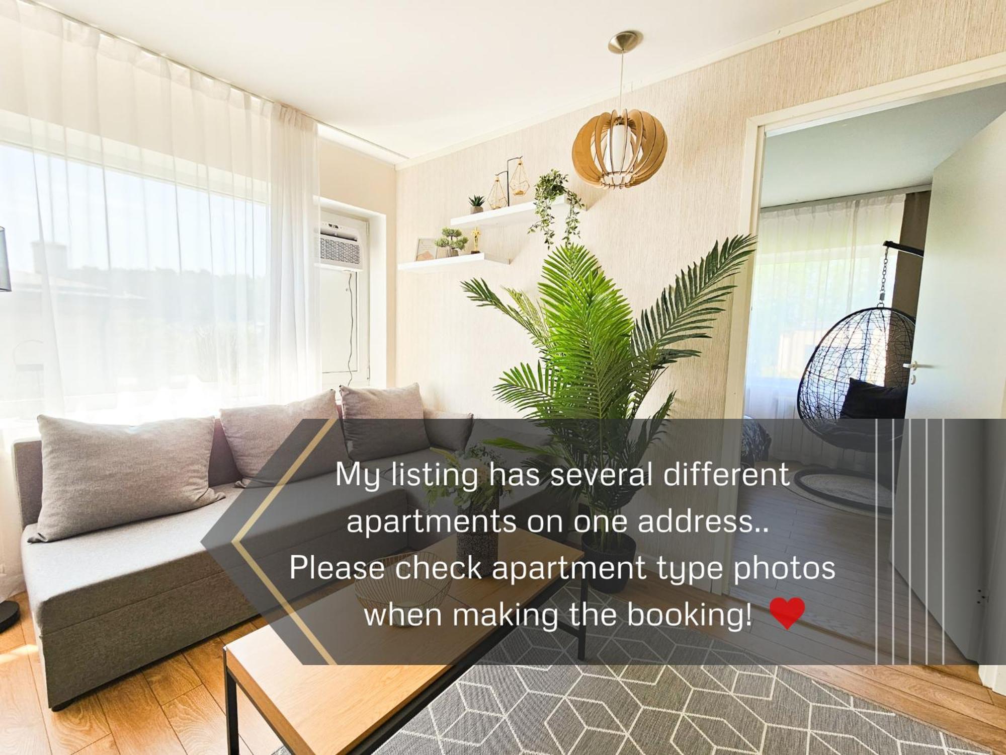 Cofy - Centrally Located, Quiet District, Air-conditioning, Free Parking, 24-7 Express Check-in-out, Close To Sea And Everything Need For Living! Appartamento
